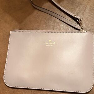 Kate Spade Light Taupe Wristlet